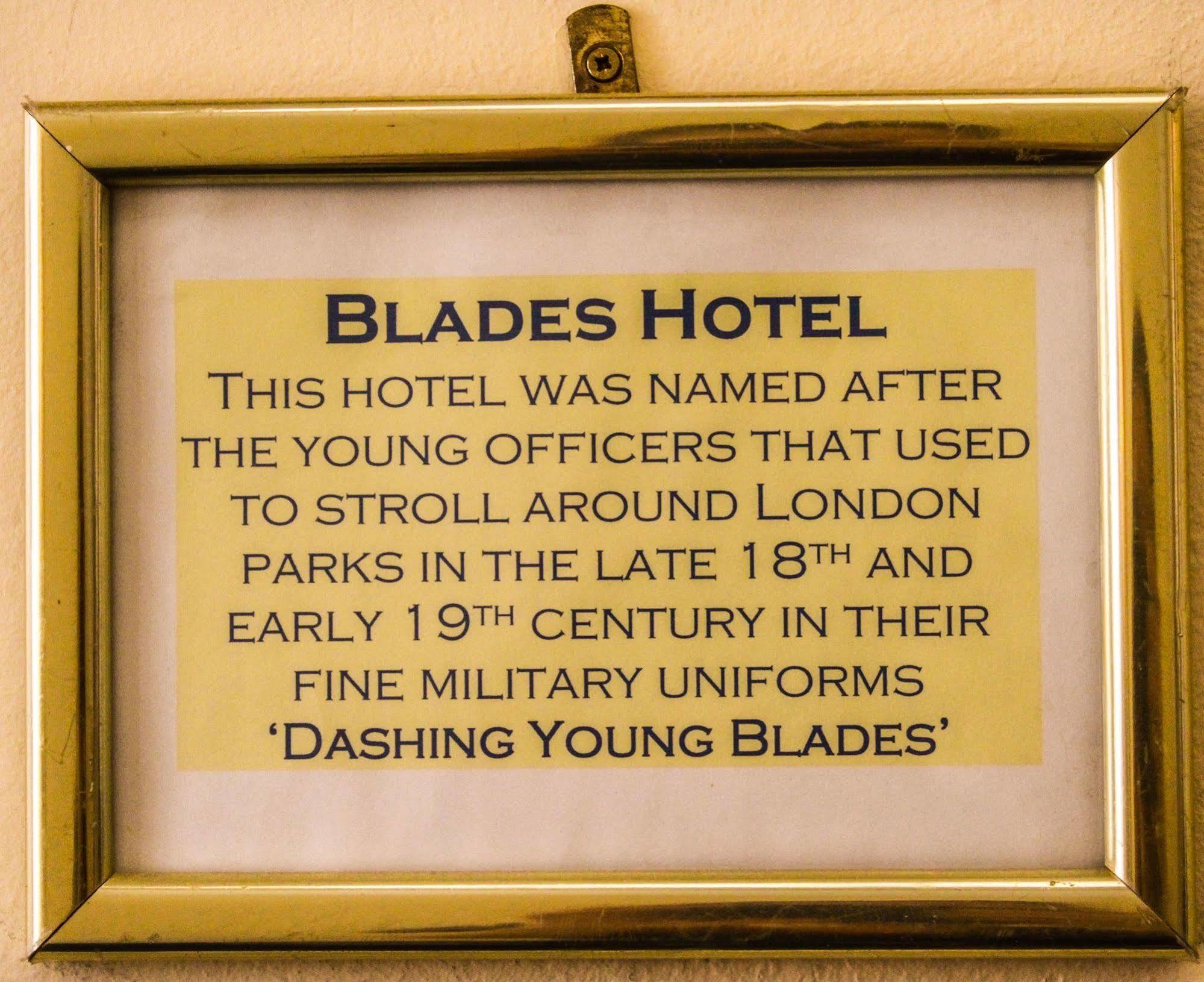 Blades Hotel Лондон Екстериор снимка